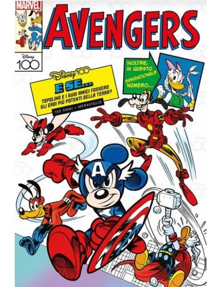 SPIDER-MAN 828 VARIANT DISNEY 100 DI LORENZO PASTROVICCHIO - AMAZING SPIDER-MAN 28