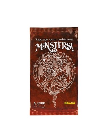 MONSTERS! BUSTINA DA 8 CARD