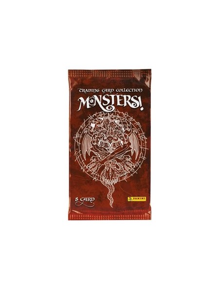 MONSTERS! BUSTINA DA 8 CARD
