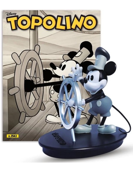 TOPOLINO 3543 + STATUA STEAMBOAT