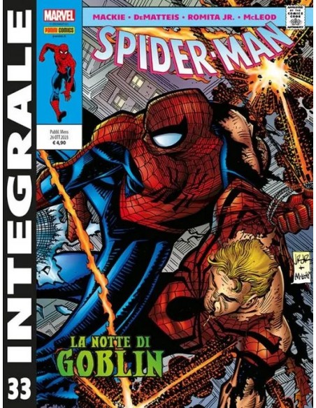MARVEL INTEGRALE SPIDER-MAN DI J.M. DEMATTEIS 33 (di 50)