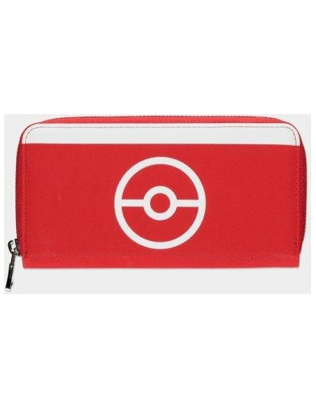 POKEMON - PORTAFOGLIO CON ZIP - TRAINER TECH