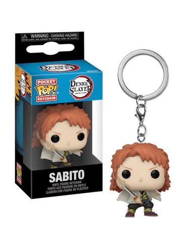 DEMON SLAYER - SABITO (NO MASK) - POCKET POP KEYCHAIN
