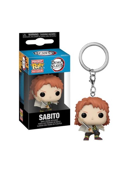 DEMON SLAYER - SABITO (NO MASK) - POCKET POP KEYCHAIN