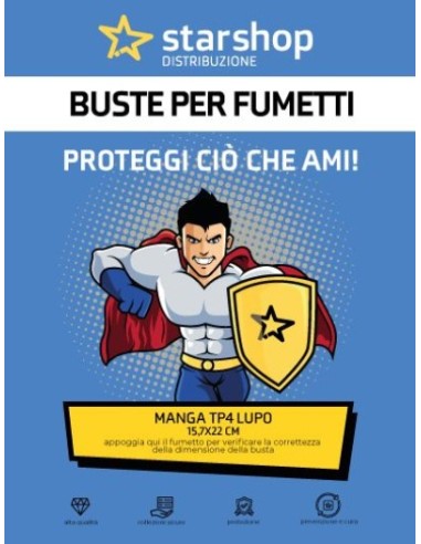 BUSTE STAR SHOP MANGA TP4 (15,7x22+4,5)