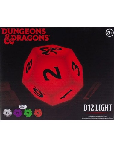 DUNGEONS & DRAGONS D12 LIGHT/LAMPADA DA TAVOLO