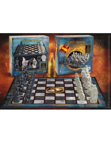 LORD OF THE RING CHESS SET BATTLE FOR MIDDLE EARTH SCACCHIERA