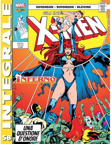 X-MEN DI CHRIS CLAREMONT 58 (di 76) - MARVEL INTEGRALE