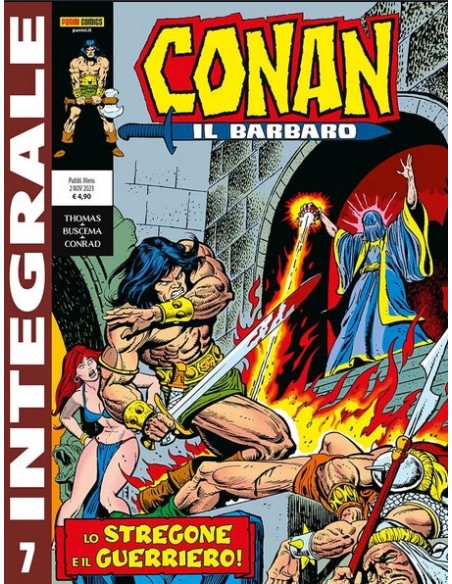 CONAN IL BARBARO 7 (di 9) - PANINI COMICS INTEGRALE