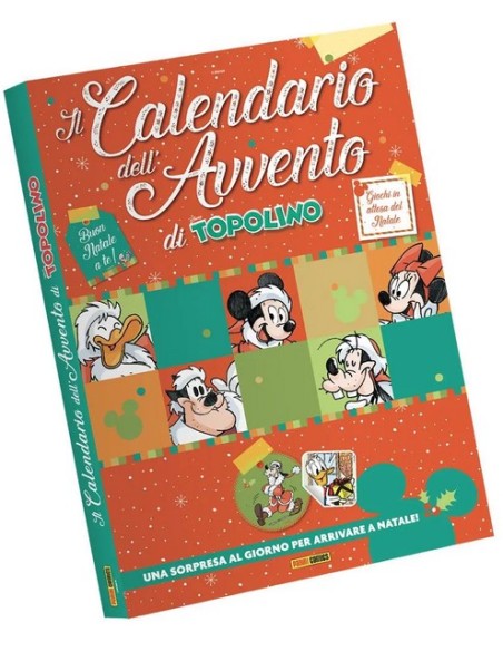 IL CALENDARIO DELL`AVVENTO DI TOPOLINO