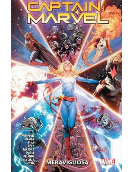 CAPTAIN MARVEL 10 MERAVIGLIOSA (presentata come SFIDA ALLA COVATA) - MARVEL COLLECTION