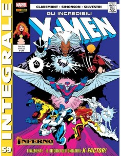 X-MEN DI CHRIS CLAREMONT 59 (di 76) - MARVEL INTEGRALE