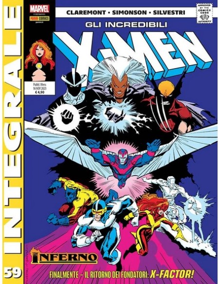 X-MEN DI CHRIS CLAREMONT 59 (di 76) - MARVEL INTEGRALE