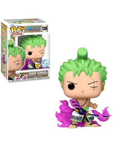 ONE PIECE - ZORO WITH ENMA (GLOWS IN THE DARK) - POP 1288