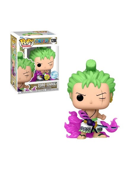 ONE PIECE - ZORO WITH ENMA (GLOWS IN THE DARK) - POP 1288
