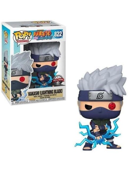 NARUTO SHIPPUDEN - KAKASHI LIGHTNING - GLOWS IN THE DARK SPECIAL EDITION - POP 822
