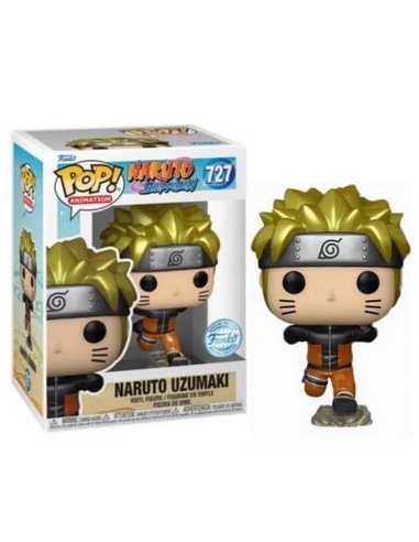 NARUTO SHIPPUDEN - NARUTO UZUMAKI (RUNNING) METALLIC SPECIAL - POP 727