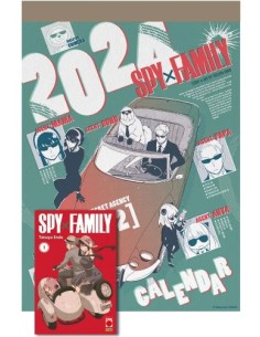 SPY X FAMILY CALENDARIO 2024 + SPY X FAMILY 1 VARIANT