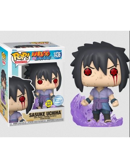 NARUTO SHIPPUDEN - SASUKE UCHIHA SPECIAL EDITION GLOW IN THE DARK - POP 1436