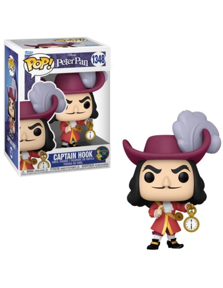 DISNEY PETER PAN 70TH ANNIVERSARY - HOOK - POP 1348