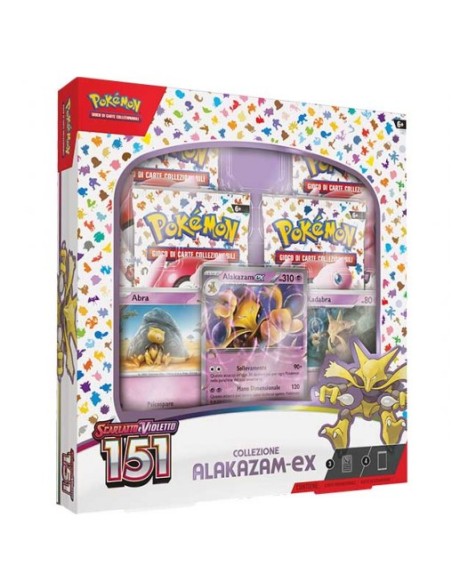 Pokemon Scarlatto e Violetto 151 Alakazam EX