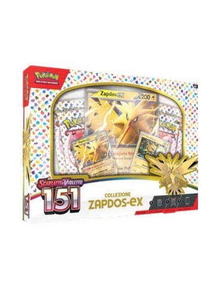 Pokemon Scarlatto e Violetto 151 Collezione Zapdos EX