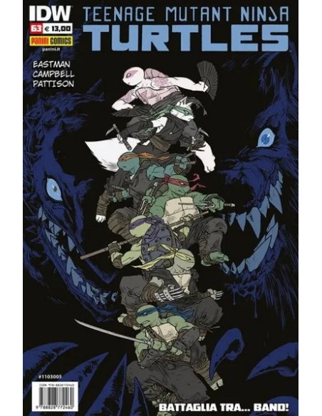 TEENAGE MUTANT NINJA TURTLES 63 (di 78)