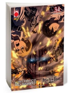 L`ATTACCO DEI GIGANTI 34 VARIANT ANIME