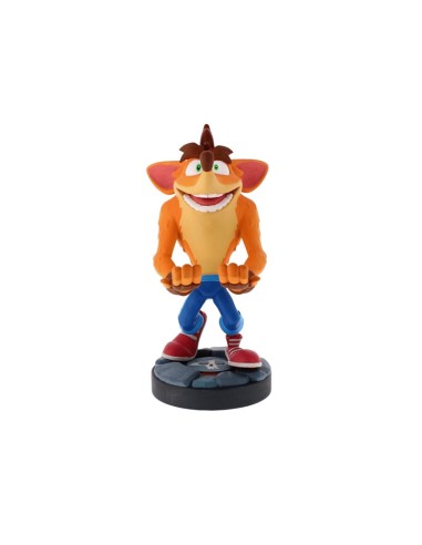 CRASH BANDICOOT - CABLE GUYS FIGURE - CHARGING HOLDER - CRASH