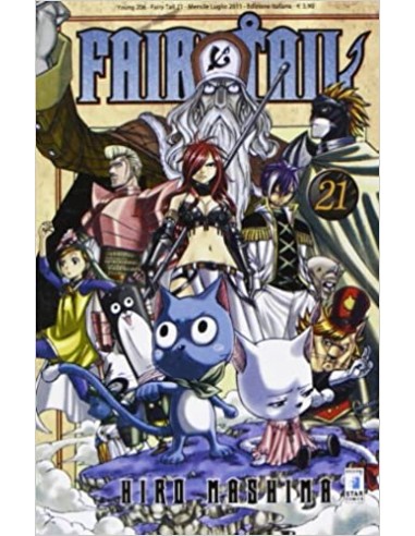 FAIRY TAIL 21 (di 63) - YOUNG 206