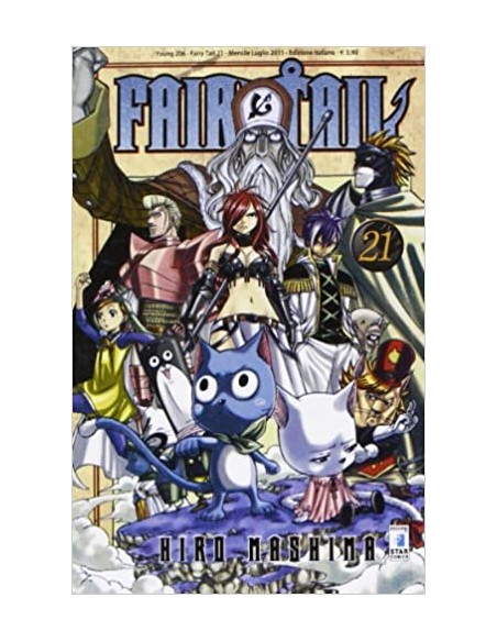 FAIRY TAIL 21 (di 63) - YOUNG 206
