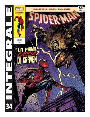 MARVEL INTEGRALE SPIDER-MAN DI J.M. DEMATTEIS 34 (di 50)