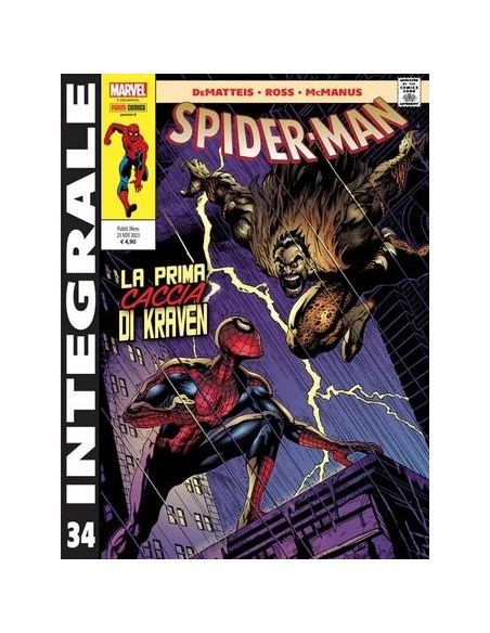 MARVEL INTEGRALE SPIDER-MAN DI J.M. DEMATTEIS 34 (di 50)