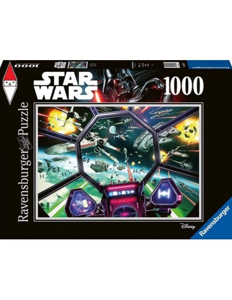 STAR WARS PUZZLE 1000 PEZZI CABINA DEL TIE FIGHTER