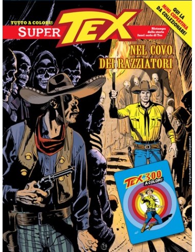 SUPER TEX 18 COVER A (contiene MINI COPERTINA TEX 300) - NEL COVO DEI RAZZIATORI