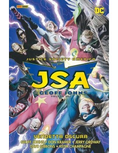JSA DI GEOFF JOHNS VOL. 6 VENDETTA OSCURA - DC EVERGREEN
