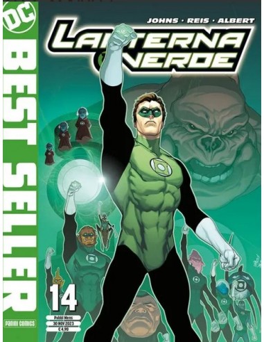 LANTERNA VERDE DI GEOFF JOHNS 14 - DC BEST SELLER NUOVA SERIE