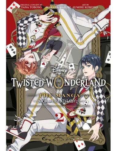 TWISTED WONDERLAND IL MANGA - BOOK OF HEARTSLABYUL 2 - DISNEY PLANET 9