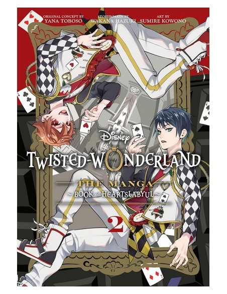 TWISTED WONDERLAND IL MANGA - BOOK OF HEARTSLABYUL 2 - DISNEY PLANET 9