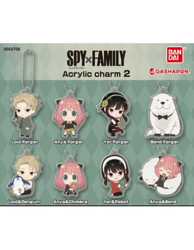 SPY X FAMILY - GASHAPON CAPSULE ACRYLIC CHARM 2