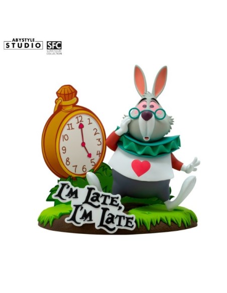 DISNEY ALICE IN WONDERLAND - SUPER FIGURE COLLECTION - WHITE RABBIT
