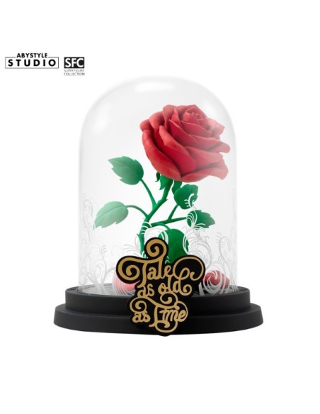 DISNEY THE BEAUTY AND THE BEAST - SUPER FIGURE COLLECTION - ENCHANTED ROSE - STATUA 12CM