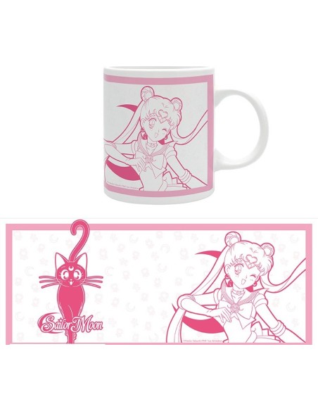 SAILOR MOON - TAZZA 320ML - SAILOR MOON & LUNA
