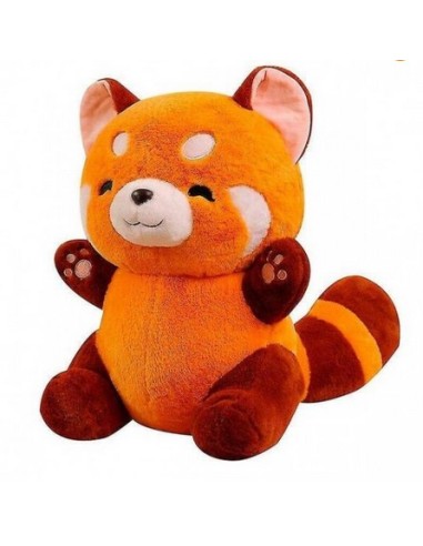 PANDA ROSSO PELOUCHE 23CM