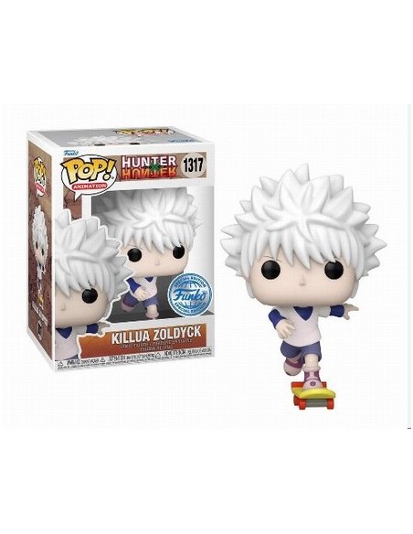HUNTER X HUNTER - KILLUA W/SKATEBOARD - POP 1317
