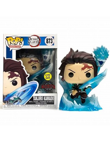 DEMON SLAYER TANJIRO WITH DRAGON SPECIAL EDITION (GLOW IN THE DARK) - POP 873