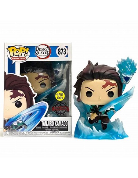 DEMON SLAYER TANJIRO WITH DRAGON SPECIAL EDITION (GLOW IN THE DARK) - POP 873