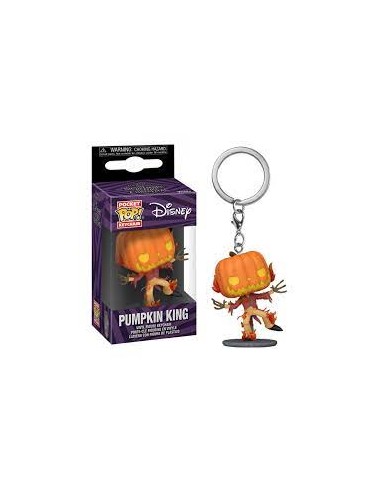 DISNEY - THE NIGHTMARE BEFORE CHRISTMAS 30TH ANNIVERSARY - PUMPKIN KING - POCKET POP KEYCHAIN