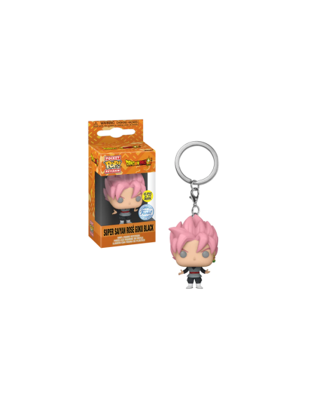 DRAGON BALL SUPER - GOKU (ROSE BLK) (GW) - POCKET POP KEYCHAIN