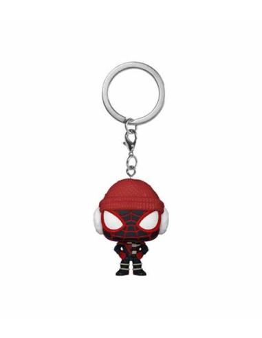 MARVEL: MILES MORALES - WINTER MILES - POCKET POP KEYCHAIN